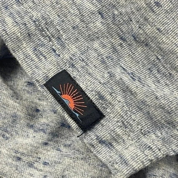 Faherty Mens Shirt Sz Large Blue Polo Cloud Pima Cotton Modal Super Soft Button - Picture 4 of 6